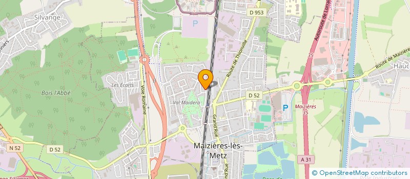 localisation de l'entreprise IDDE  MAIZIERES-LES-METZ