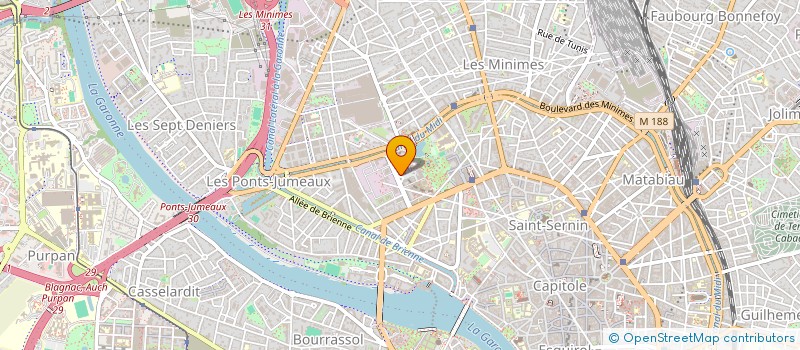 localisation de l'entreprise IDDEA.A à TOULOUSE
