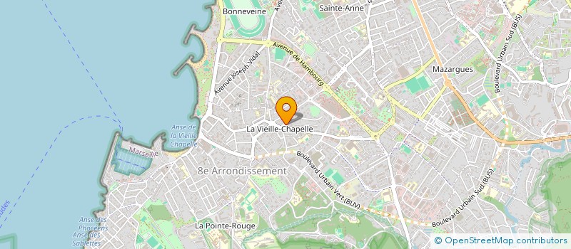 localisation de l'entreprise IDDEE 04 à MARSEILLE