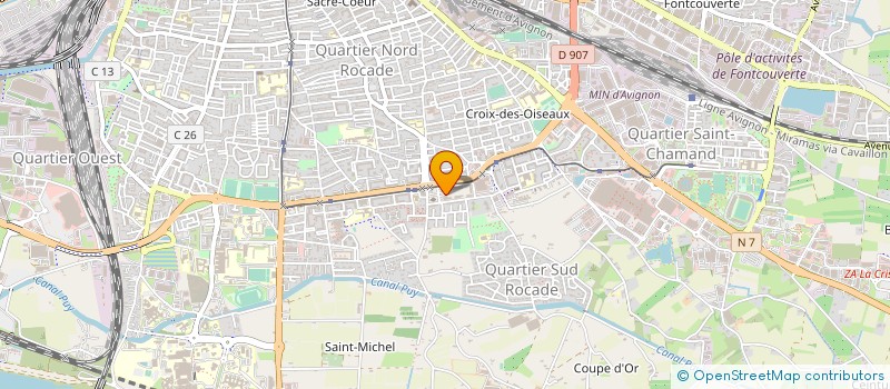 localisation de l'entreprise IDDEE 06 à MARSEILLE