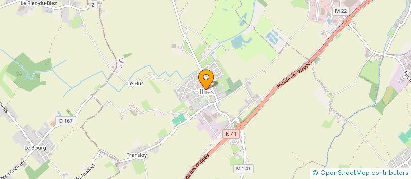 localisation de l'entreprise IDDEE  ILLIES