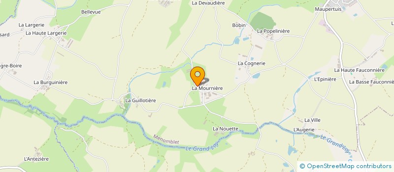 localisation de l'entreprise IDDEL  MENOMBLET