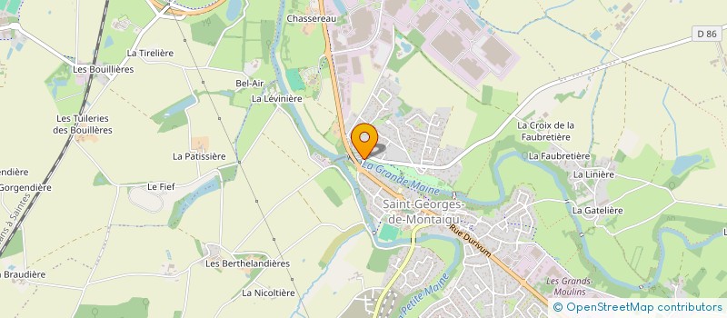 localisation de l'entreprise IDDR à MONTAIGU-VENDEE