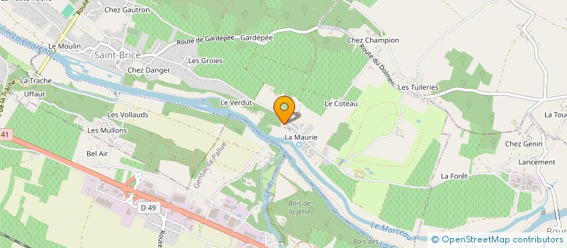 localisation de l'entreprise IDE BATIMENT à COGNAC