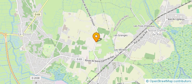 localisation de l'entreprise IDE DU CENTRE à SAINT-HILAIRE-DE-RIEZ
