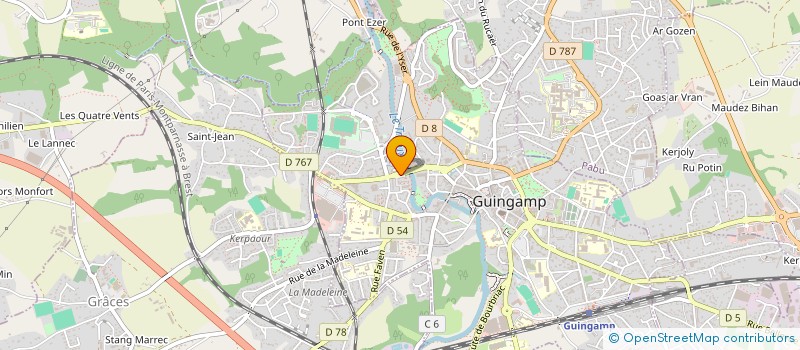 localisation de l'entreprise IDE'FIXE  GRACES