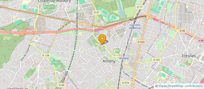 localisation de l'entreprise IDE-FORCE à ANTONY