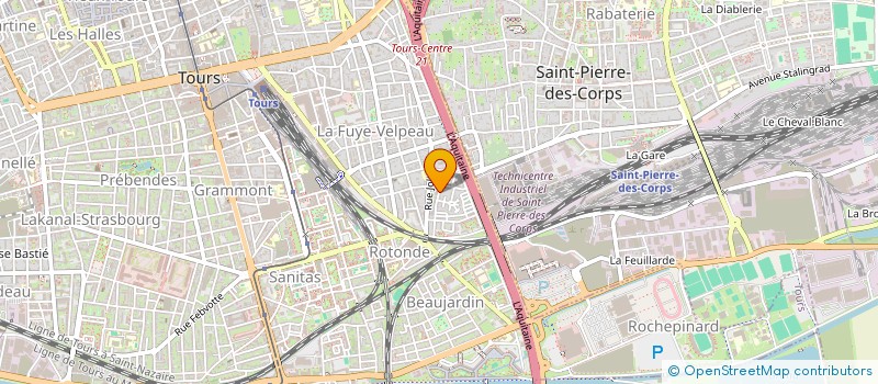 localisation de l'entreprise IDE'HAL COMMERCE & CONSEIL  TOURS