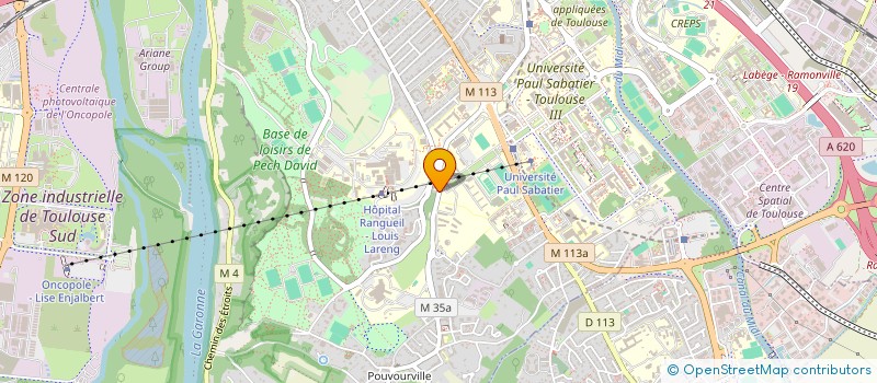 localisation de l'entreprise IDE INDUSTRIE à TOULOUSE