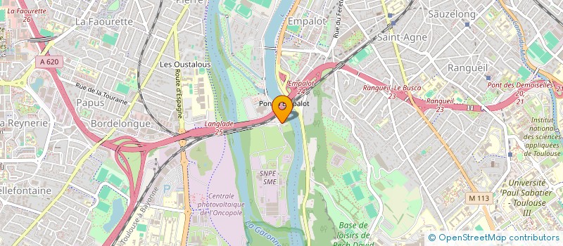localisation de l'entreprise IDE INVEST à TOULOUSE