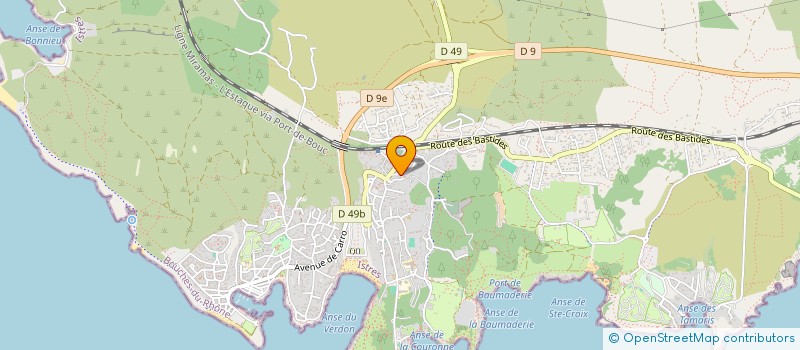 localisation de l'entreprise IDE-JKA à MARTIGUES