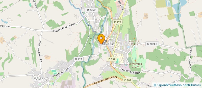 localisation de l'entreprise IDE-O LE LIEN NATUREL  LES HOUCHES