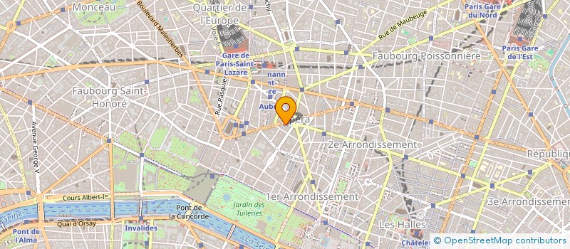 localisation de l'entreprise IDE OPERA - LES DENTISTES ASSOCIES  PARIS