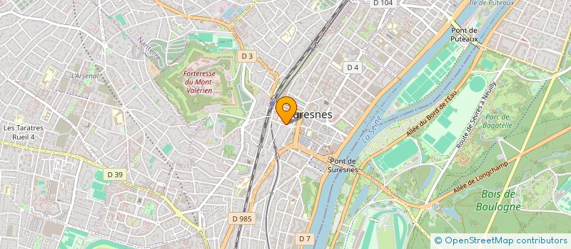 localisation de l'entreprise IDE'S à SURESNES