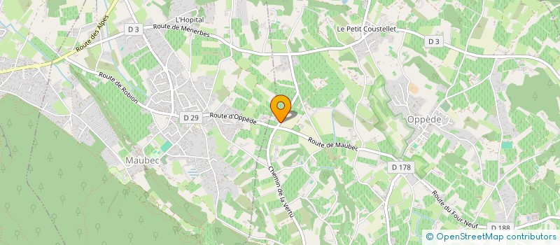 localisation de l'entreprise IDE SAS  OPPEDE