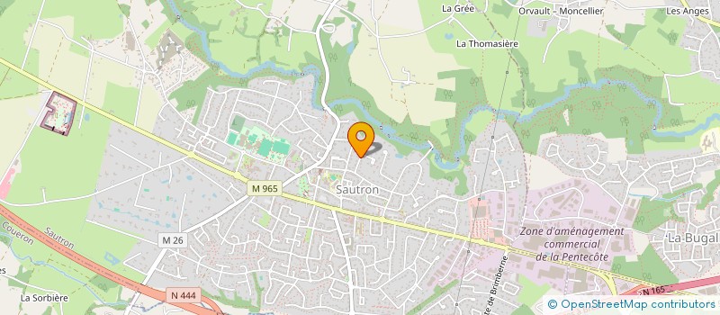localisation de l'entreprise IDE SOLAIRE  SAUTRON