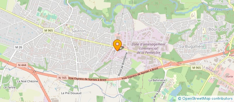 localisation de l'entreprise IDE SYSTEMES à SAUTRON