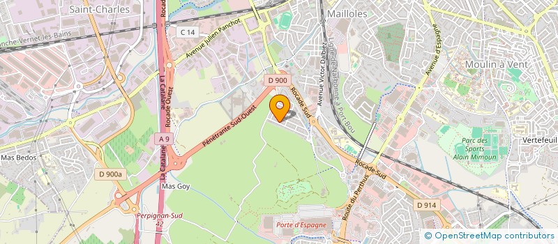 localisation de l'entreprise IDE9 à PERPIGNAN
