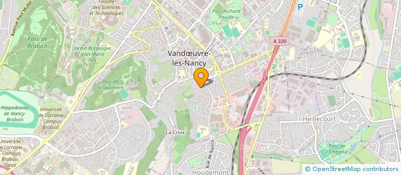 localisation de l'entreprise IDEA  VANDUVRE-LES-NANCY