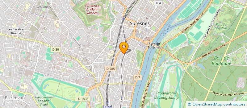 localisation de l'entreprise IDEA ASSOCIES à SURESNES