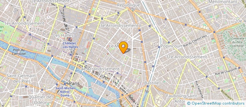 localisation de l'entreprise IDEA CONCEPT à PARIS