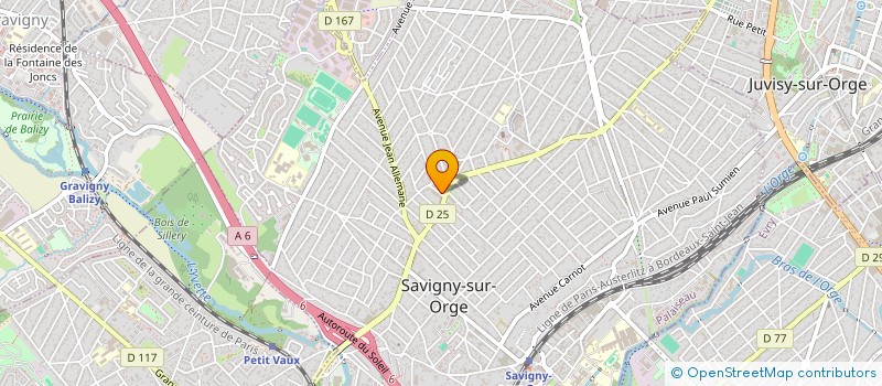 localisation de l'entreprise IDEA CONCEPT à SAVIGNY-SUR-ORGE