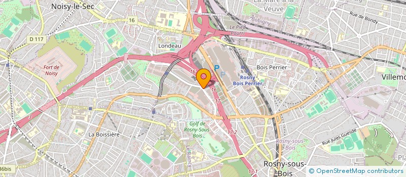 localisation de l'entreprise IDEA CONCEPT à ROSNY-SOUS-BOIS