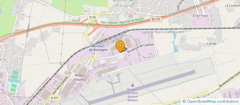 localisation de l'entreprise IDEA DEVELOPPEMENT à MONTOIR-DE-BRETAGNE