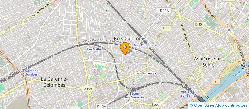 localisation de l'entreprise IDEA INVEST à BOIS-COLOMBES