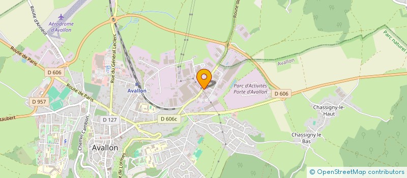 localisation de l'entreprise IDEA INVESTISSEMENT à AVALLON