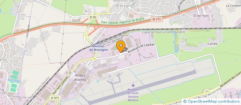 localisation de l'entreprise IDEA OPERATIONS à MONTOIR-DE-BRETAGNE