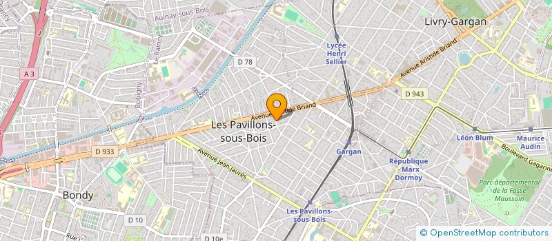 localisation de l'entreprise IDEA PAVILLON SOUS BOIS à LES PAVILLONS-SOUS-BOIS