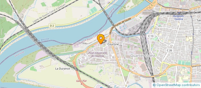 localisation de l'entreprise IDEA PROVENCE  AVIGNON