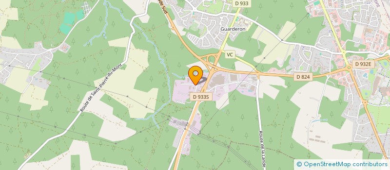 localisation de l'entreprise IDEA RENO  SAINT-PIERRE-DU-MONT