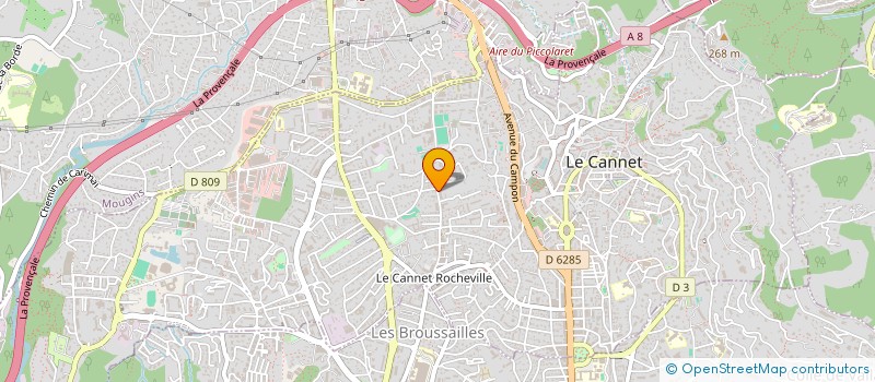 localisation de l'entreprise IDEA RENOV à LE CANNET
