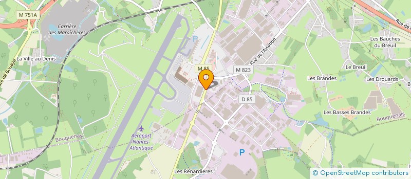 localisation de l'entreprise IDEA SERVICES à BOUGUENAIS