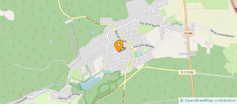 localisation de l'entreprise IDEA SOLUTIONS FINANCES 62  CONDETTE