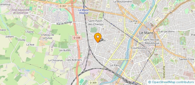 localisation de l'entreprise IDEA TECH à LE MANS
