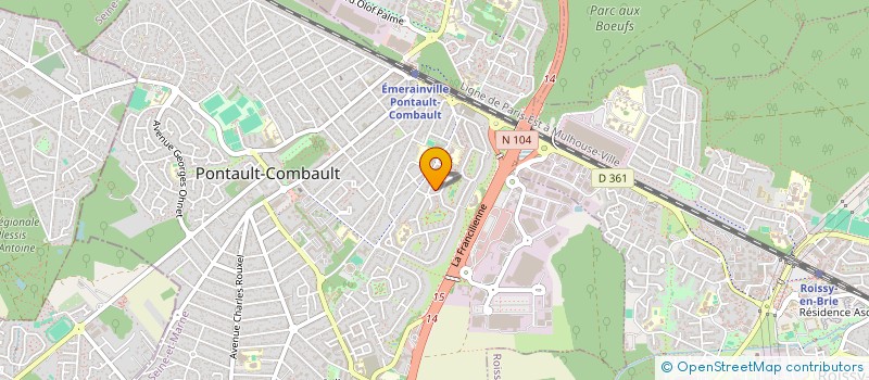localisation de l'entreprise IDEA TECHNOLOGIES à PONTAULT-COMBAULT