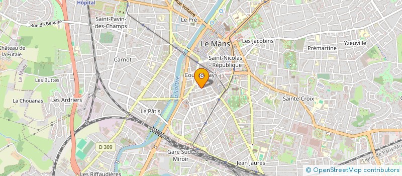 localisation de l'entreprise IDEA45  LE MANS