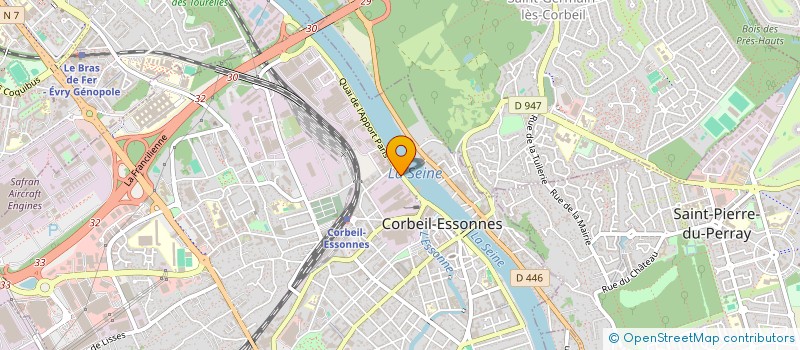 localisation de l'entreprise IDEABAT à CORBEIL-ESSONNES