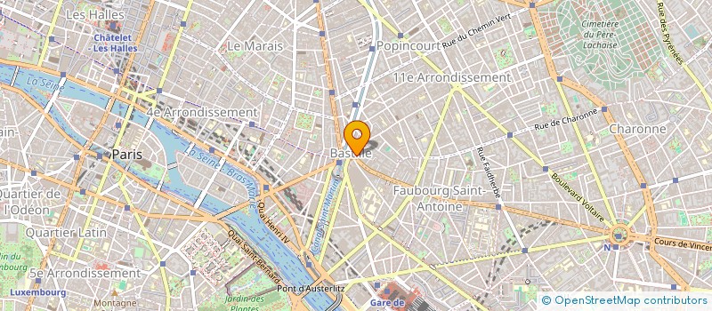 localisation de l'entreprise IDEACOM à PARIS