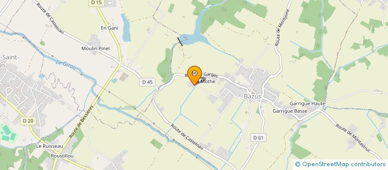 localisation de l'entreprise IDEACTE  BAZUS