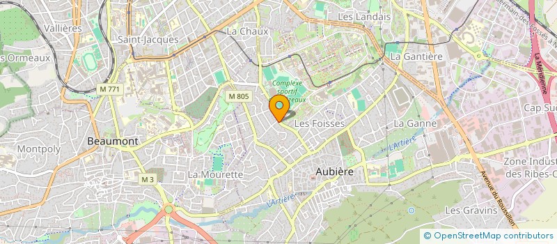 localisation de l'entreprise IDEACTION  AUBIERE