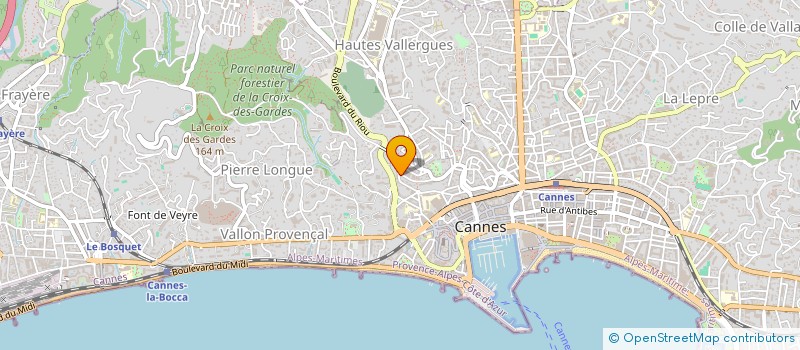 localisation de l'entreprise IDEAKATRE à CANNES