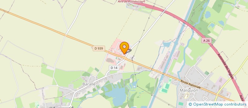 localisation de l'entreprise IDEAKINE  BARALLE