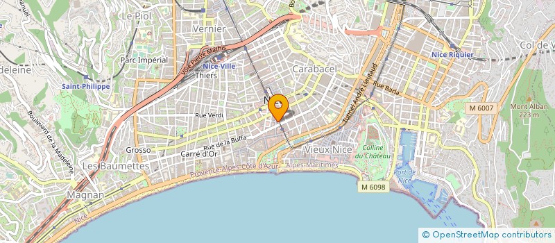 localisation de l'entreprise IDEAL à NICE