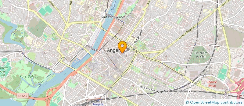 localisation de l'entreprise IDEAL à ANGERS