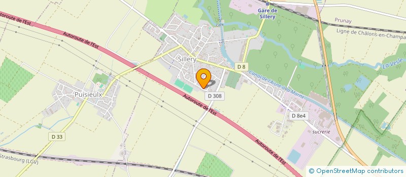 localisation de l'entreprise IDEAL  SILLERY