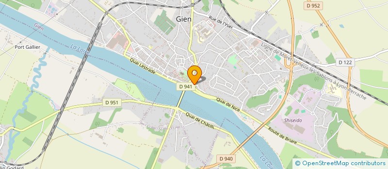 localisation de l'entreprise IDEAL à GIEN
